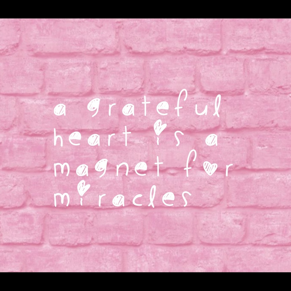 Grateful for so much!